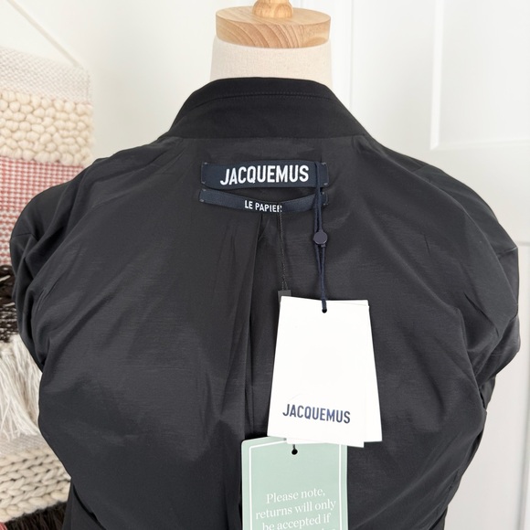JACQUEMUS La Robe Bari Blazer Dress Black Sz 36FR 4US NWT - Picture 9 of 14